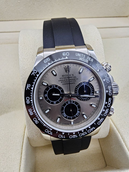 Белое золото 750 пробы Rolex Cosmograph Daytona 116519LN