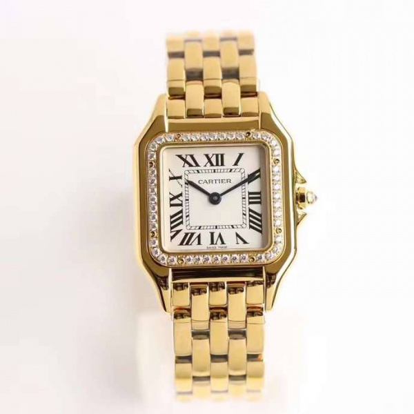 Cartier  Panthere de Cartier Medium model, yellow gold, diamonds  WJPN0016