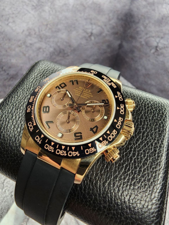 Золотые au750 пробы Rolex Cosmograph Daytona 116518LN