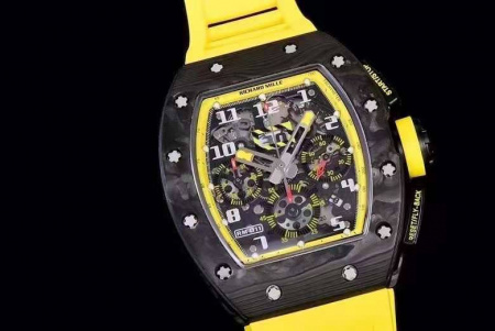 Richard Mille RM 011 flyback Chronograph Yellow Storm