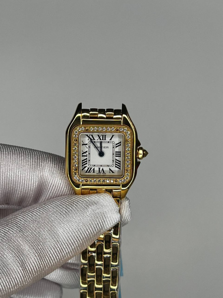 Cartier  Panthere de Cartier Small model, yellow gold, diamonds  WJPN0015