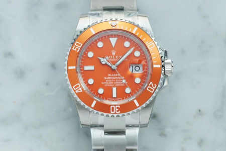Rolex Blaken Submariner Date 116610LN Blaken Orange