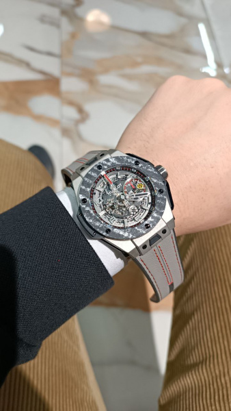 Hublot Big Bang Unico Ferrari Titanium 401.NJ.0123.VR