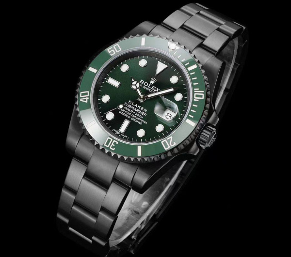 Rolex Blaken Submariner Date LV (black, DLC) 116610LV