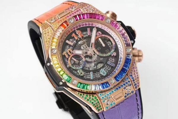 Hublot Big Bang Unico 42 mm Unico King Gold Rainbow 441.OX.9910.LR.0999