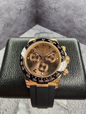 Золотые au750 пробы Rolex Cosmograph Daytona 116518LN