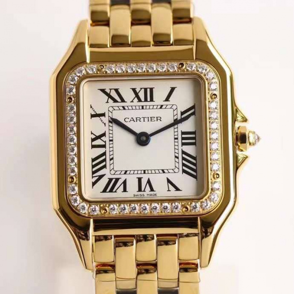 Cartier  Panthere de Cartier Medium model, yellow gold, diamonds  WJPN0016