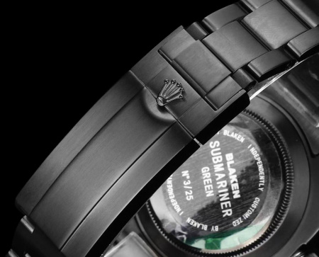 Rolex Blaken Submariner Date LV (black, DLC) 116610LV