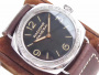 Panerai Radiomir PAM 685 Watch with Leather Bracelet and Stainless Steel Bezel